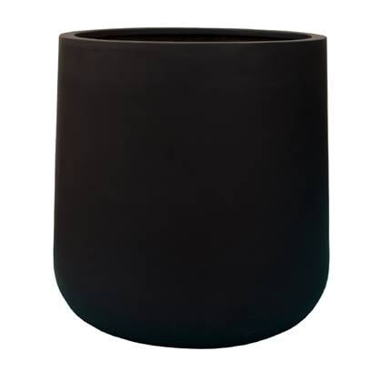 Vase The World Portland black Ø55 x H50cm