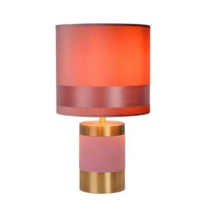 Lucide FRIZZLE Tafellamp E14-40W H32cm Roze