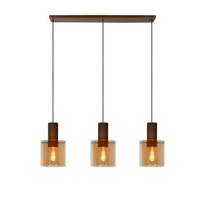 Lucide TOLEDO Hanglamp 3xE27 - Amber