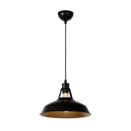 Lucide BRASSY-BIS Hanglamp 31cm Zwart