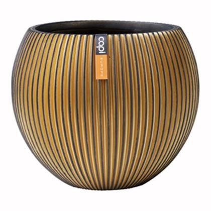 Capi Europe Groove Bloempot Ø 29 cm Goud
