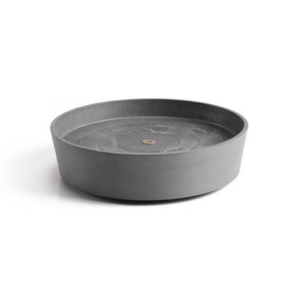 Ecopots | Onderschotel op wielen | Grijs | ø 34 cm | 74.019.40GW | Wheels | Saucer | Bloempot | Ecologisch | Grey