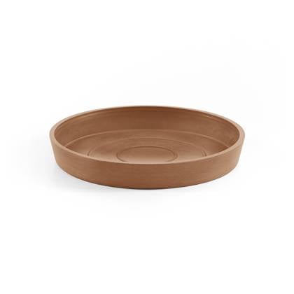 Ecopots Saucer Round - Terra - Ø15 x H2,5 cm - Ronde terrakleurige onderschotel