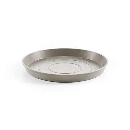 Ecopots Saucer Round - Taupe - Ø21 x H2,5 cm - Ronde taupe onderschotel