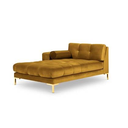 Cosmopolitan Design Chaise longue Bali links velvet