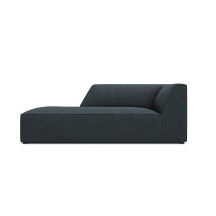 Windsor & Co Sao Chaise Longue Links - Ribstof - Blauw