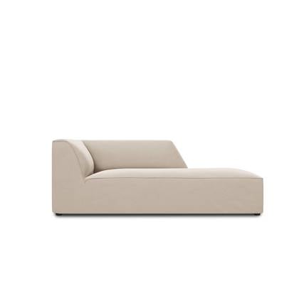 Windsor & Co Sao Chaise Longue Rechts - Velvet - Beige