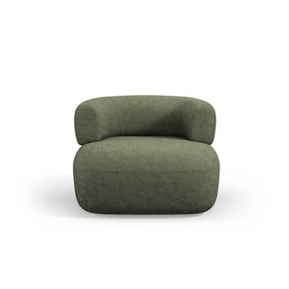 Micadoni Home Jenny Fauteuil Chenille - Groen