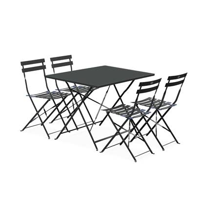 sweeek - Bistroset 4 stoelen