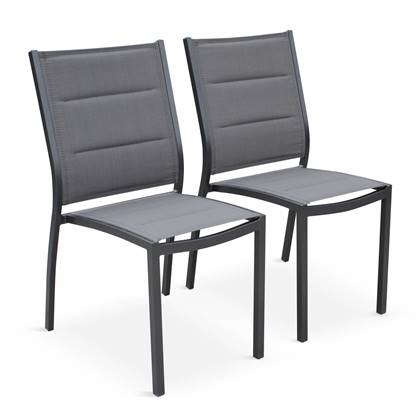 sweeek - Set aluminium tuinstoelen