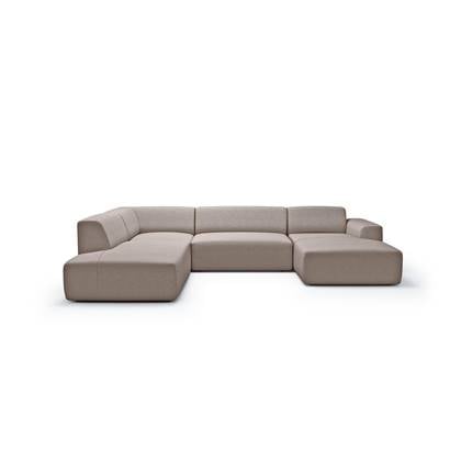 NADUVI Collection Nina U-bank Links - Linnen - Beige