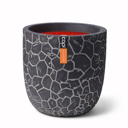 Capi Europe Nature Clay Rond Bloempot 41 cm Grijs
