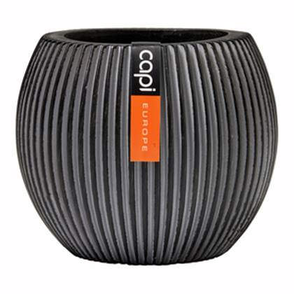 Capi Europe Groove Bloempot Ø 29 cm Zwart