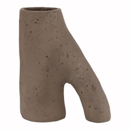 vtwonen Ecomix Twig Vaas Large - Warm Brown
