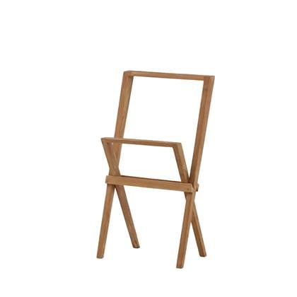 Nest living Frida houten kledingrek naturel Goud