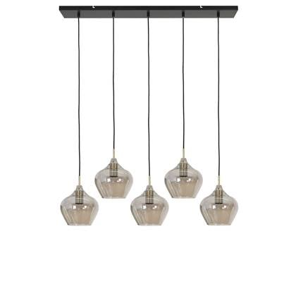 Light & Living Hanglamp Rakel - Antiek Brons - 5L 104x20x120cm