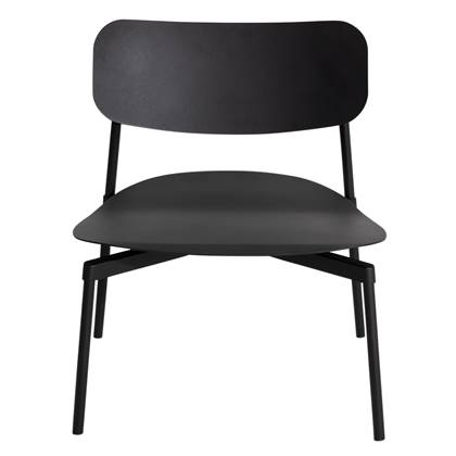 Petite Friture Fromme fauteuil Black