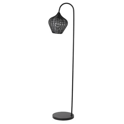 Light & Living - Vloerlamp ALVARO - 35x30x160cm - Zwart