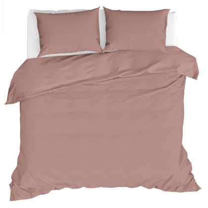 By fonQ Fresh Dekbedovertrek 240 x 200/220 cm - Dusty Pink