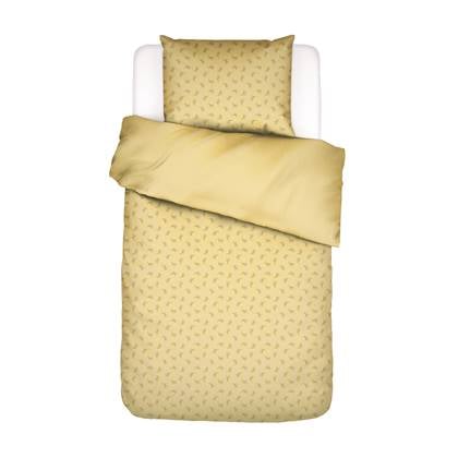 Essenza Lily melody Dekbedovertrek 140 x 220 cm - Lemon yellow Geel