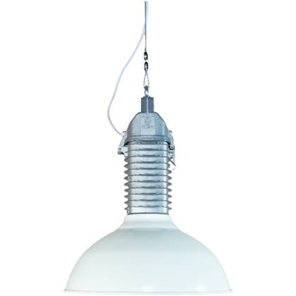 Reliving Philips Ph001 White - Witte Industriële Hanglamp - Upcycled