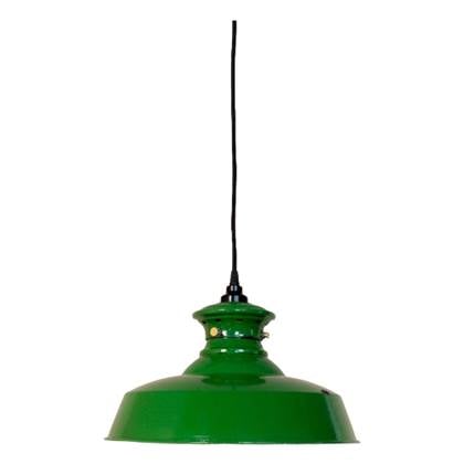 Reliving Groen Emaille Hanglamp - Gk001
