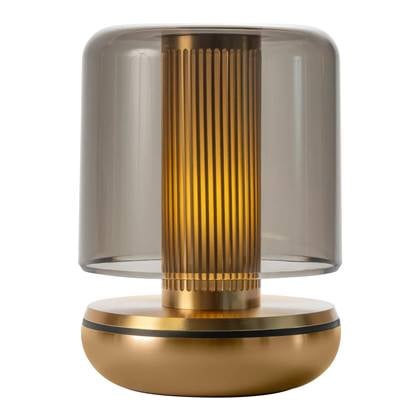 HUMBLE Firefly Oplaadbare Tafellamp - Gold Smoked