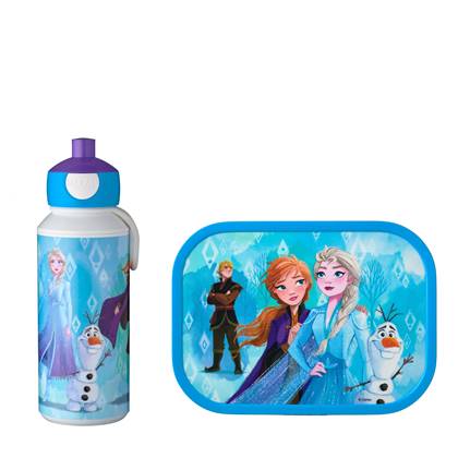 Lunchset Campus (pop-up + lunchbox) - Frozen II Wit