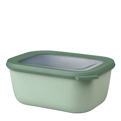 Multikom Cirqula rechthoekig 1500 ml - Nordic sage Groen