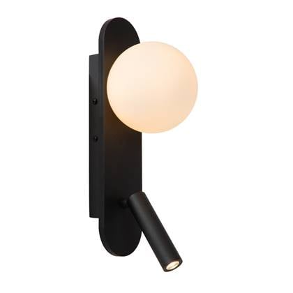 Lucide KELLY Bedlamp - Zwart afbeelding