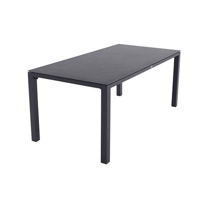 ProLoisirs Chaneo tuintafel - 180x90 cm. - Antraciet