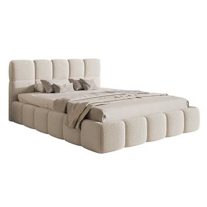 NADUVI Collection Bedframe Chloe bouclé met opbergvak