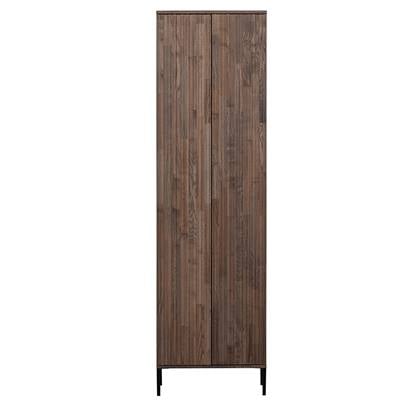 WOOOD Exclusive New Gravure Hoge Opbergkast B 60 cm - Essen - Espresso 