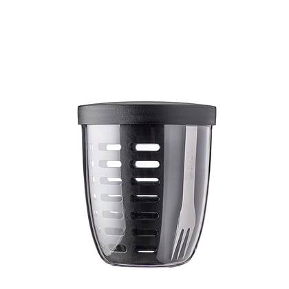 Fruit-& Veggie pot Ellipse - Nordic black Zwart