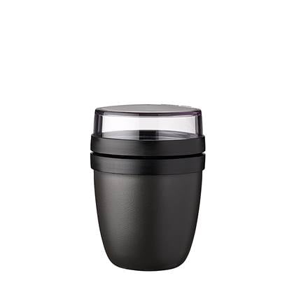 Lunchpot Ellipse mini - Nordic black Zwart