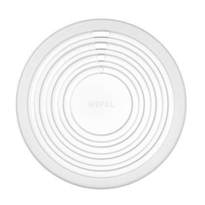 Magnetrondeksel Cirqula rond Transparant