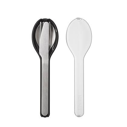 Bestekset Ellipse 3-delig - Nordic black Zwart