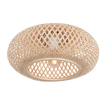 Anne Light & home Plafondlamp Maze Ø 42 cm bamboe beige