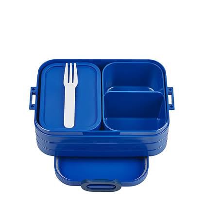 Bento lunchbox Take a Break midi - Vivid blue Blauw