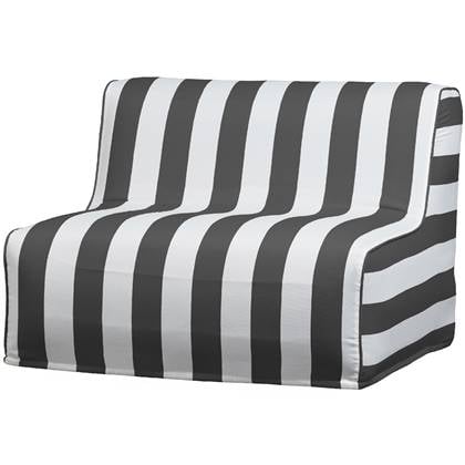 vtwonen Opblaasbare Tuinfauteuil Sit On Air PE- Zwart|Wit 70x87x90