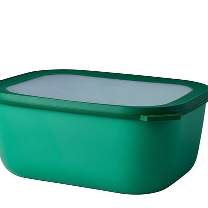 Multikom Cirqula rechthoekig 3000 ml - Vivid green Wit