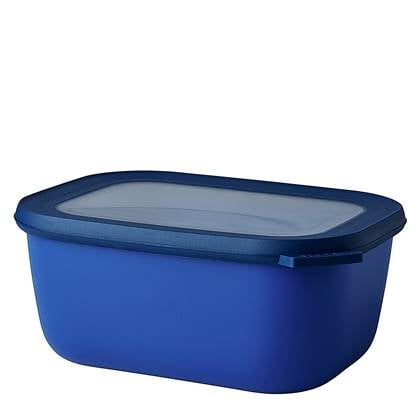 Multikom Cirqula rechthoekig 1500 ml - Vivid blue Blauw