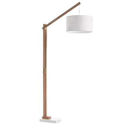 Kave Home - Riaz staande lampen, wit