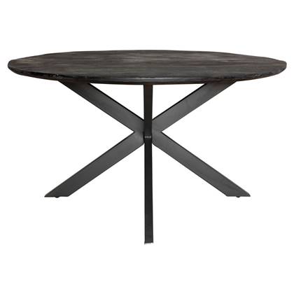 Starfurn Eetkamertafel New York | Rond | 120 cm Zwart