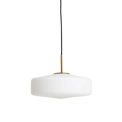 Light & Living - Hanglamp PLEAT - Ø40x17cm - Wit