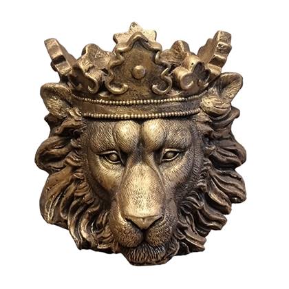 Vtw Living - Bloempot Vaas - Dier - Brons - 43 cm Brons, Goud