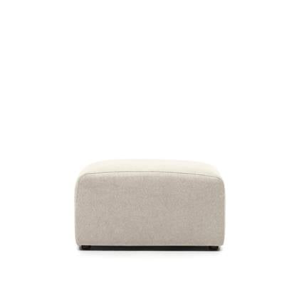 Kave Home - Neom voetsteun beige 75 x 64 cm