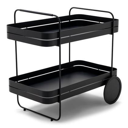 SPINDER DESIGN GIN & TROLLEY Serveerwagen - Zwart