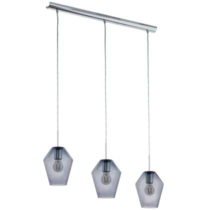 EGLO Hanglamp MURMILLO chroomkleurig en zwart 96774