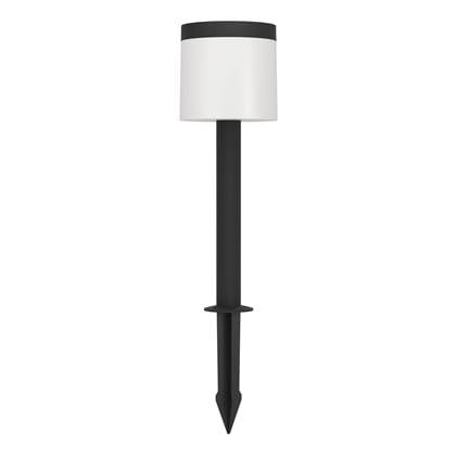 EGLO Pantete Solar Priklamp Buiten - LED - 65 cm - Zwart|Wit